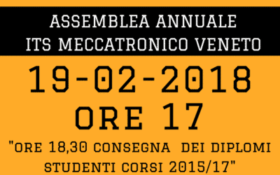 ASSEMBLEA ANNUALE ITSMECCATRONICO