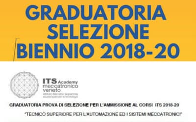 GRADUATORIA SELEZIONE BIENNIO 2018-20