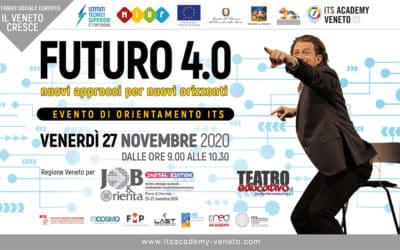 JOB ORIENTA 2020 – DIGITAL EDITION: CON REGIONE VENETO GLI ITS SUL PALCO DI TEATRO EDUCATIVO