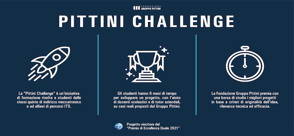 Corso di meccatronica dell'ITS Veneto alla Pittini Challenge