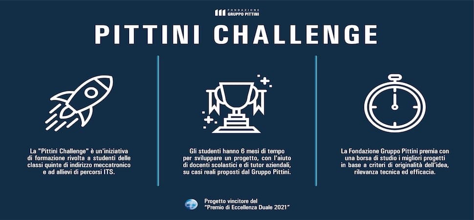 Corso di meccatronica dell'ITS Veneto alla Pittini Challenge