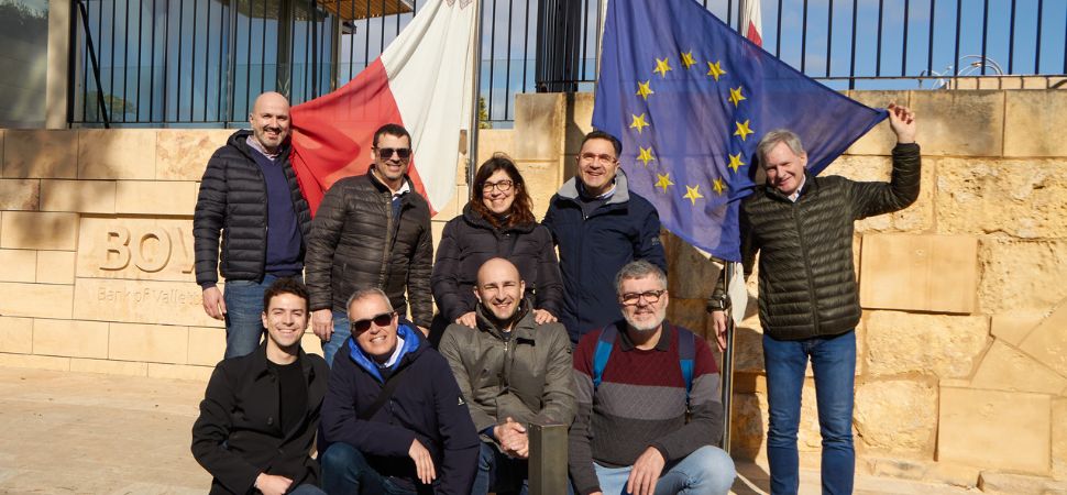 referenti ITS Meccatronico Veneto a Malta con Erasmus+