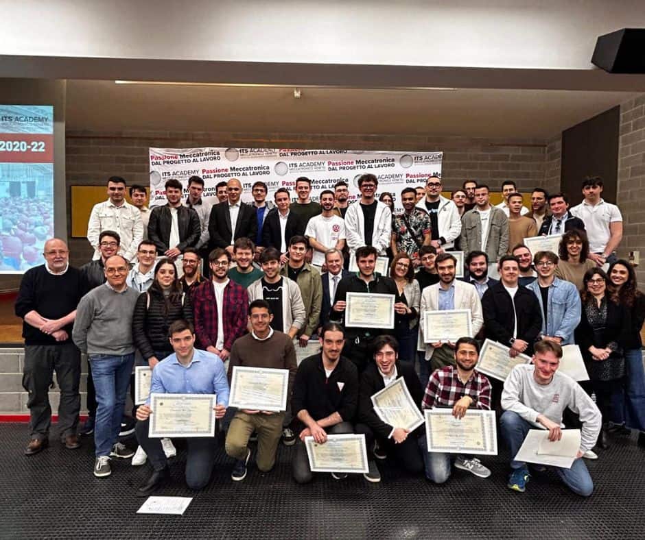 Consegna diplomi 2022 copia Diplomati ITS academy Meccatronico Veneto 2022