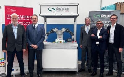 UN NUOVO ROBOT AL MECCATRONICO GRAZIE A SINTECH