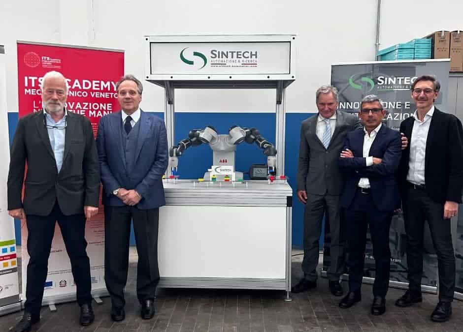 UN NUOVO ROBOT AL MECCATRONICO GRAZIE A SINTECH