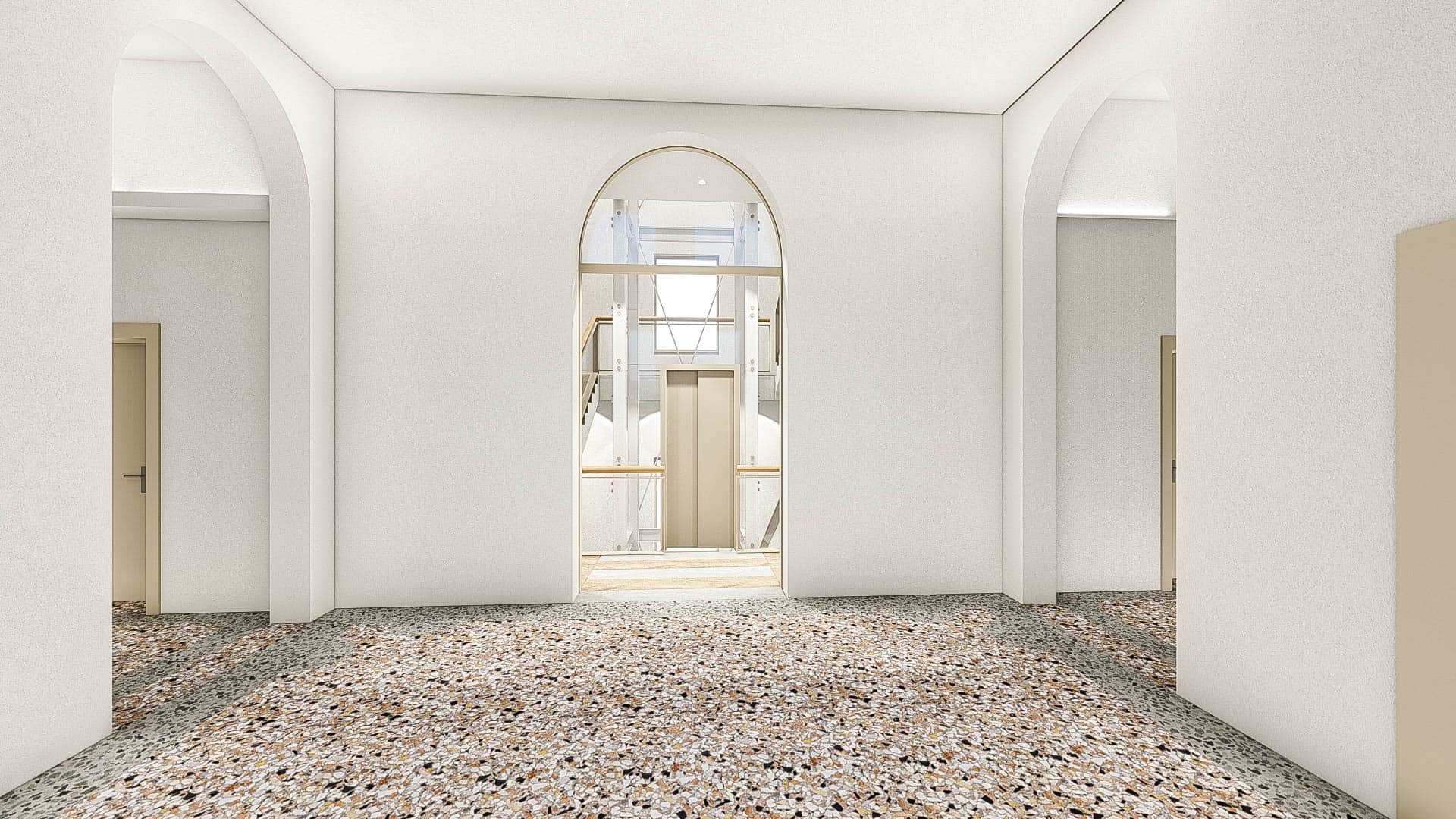 Nuova sede ITS Meccatronico Interno rendering3