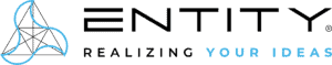entity - logo + pay off